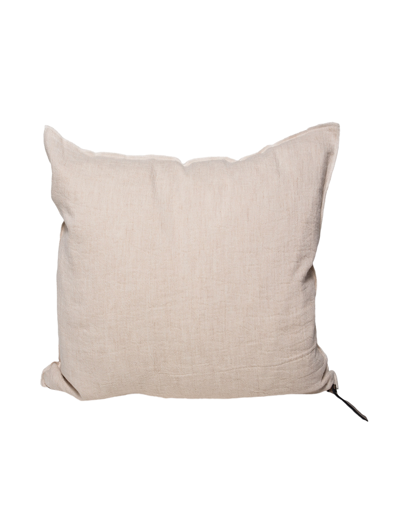 Washed Linen Pillow in Fawn