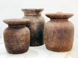 Tibetan Butter Jars - set of 3