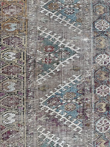 an antique turkish prayer rug circa 1880