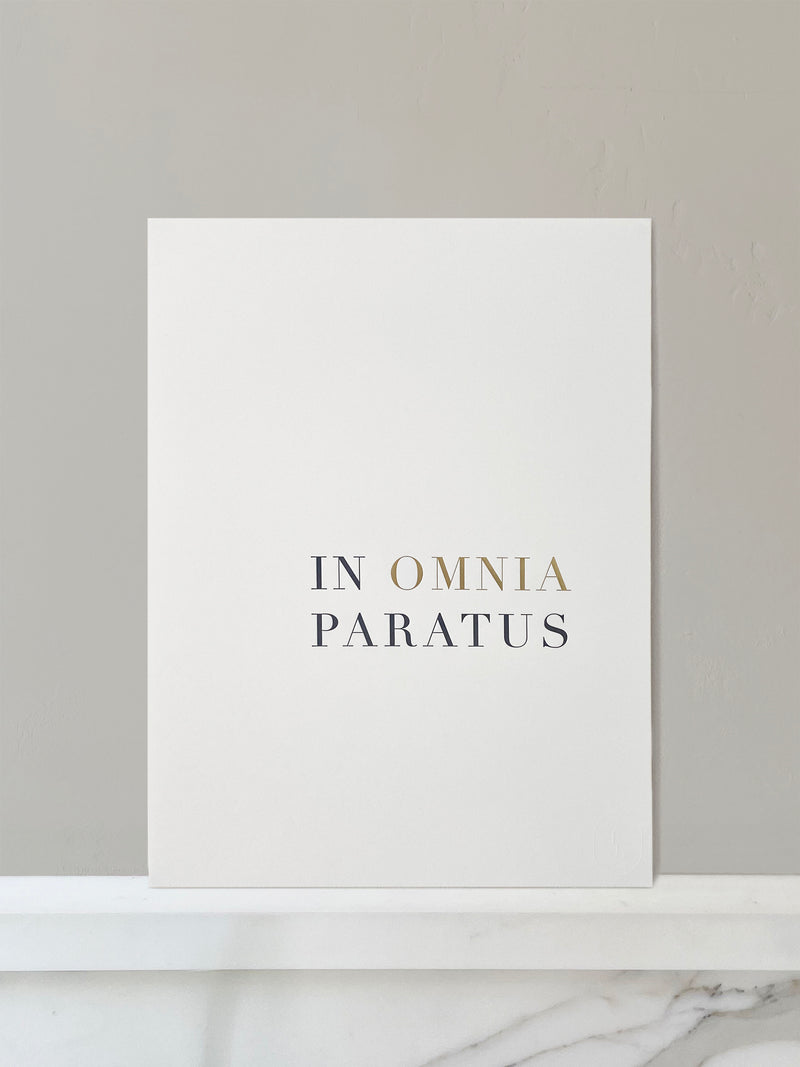 In Omnia Paratus
