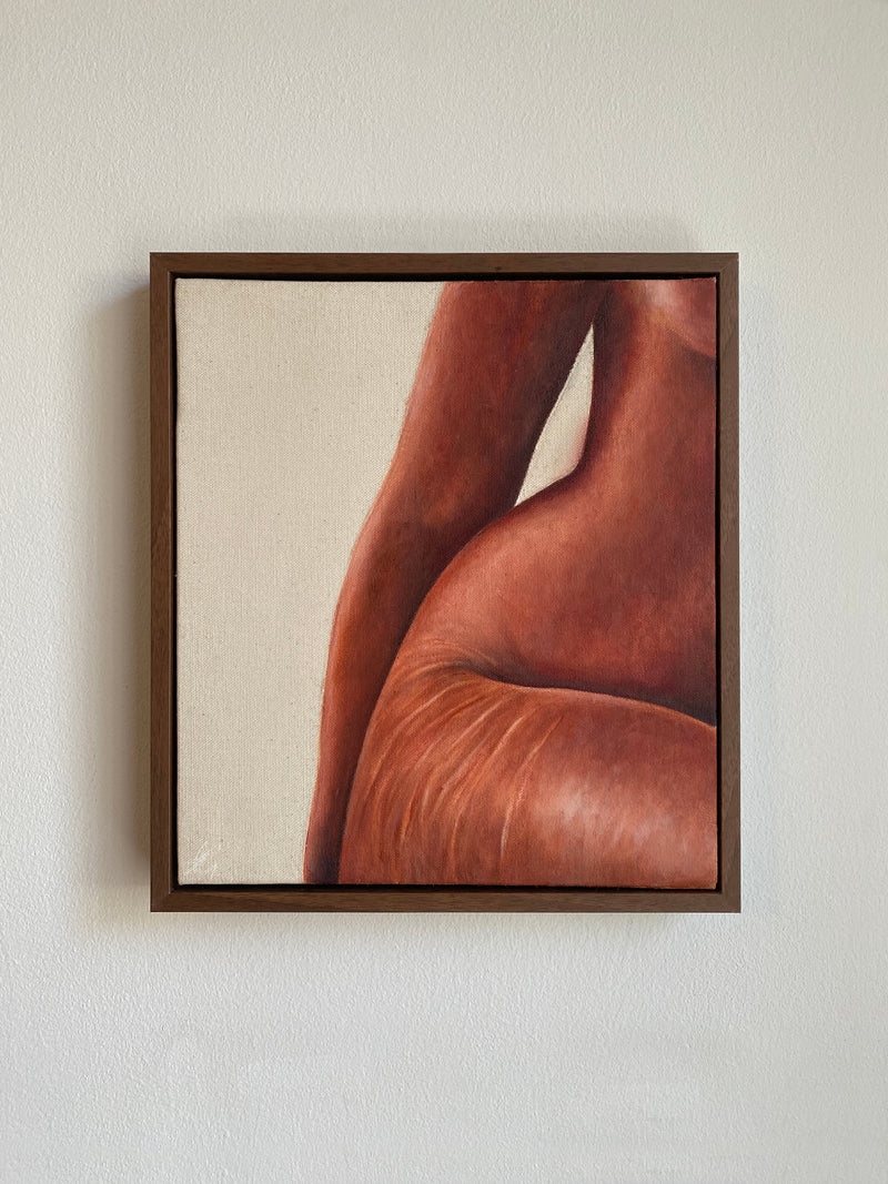an original figurative oil painting by British artist Alexia Gilbert